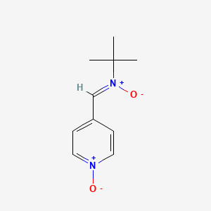 Chemical structure of POBN