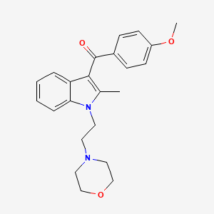 Chemical structure of Pravadoline