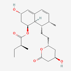 Chemical structure of Pravastatin lactone