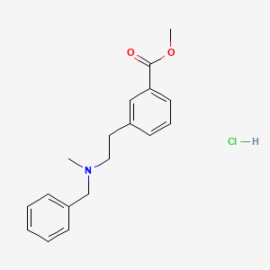 Chemical structure of PRL-8-53 (hydrochloride)