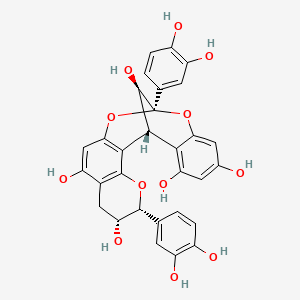 Chemical structure of Procyanidin A2