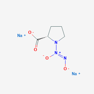 Chemical structure of PROLI NONOate