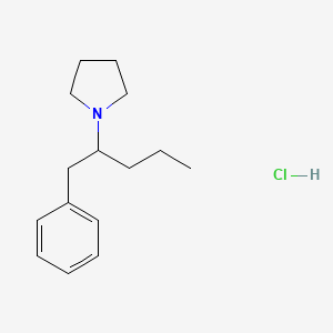 Chemical structure of Prolintane Hydrochloride