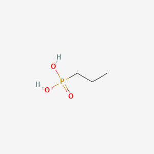 Chemical structure of Propylphosphonic Acid