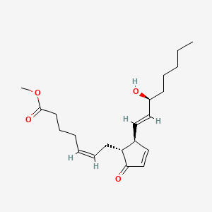 Chemical structure of Prostaglandin A2 methyl ester