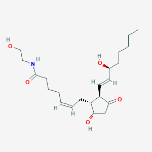 Chemical structure of Prostaglandin D2 Ethanolamide