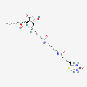 Chemical structure of Prostaglandin D2-biotin