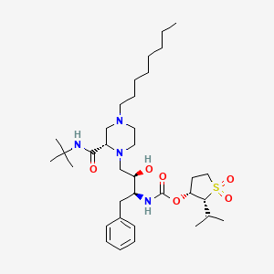 Chemical structure of Prostaglandin F2α-biotin