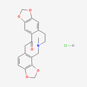 Chemical structure of Protopine (hydrochloride)
