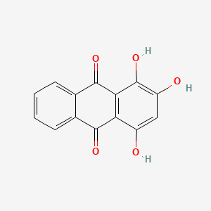 Chemical structure of Purpurin