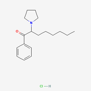 Chemical structure of PV9 (hydrochloride)