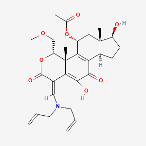 Chemical structure of PX-866-17OH