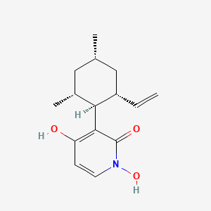 Chemical structure of Pyridoxatin