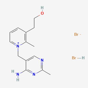 Chemical structure of Pyrithiamine (hydrobromide)