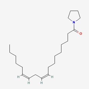 Chemical structure of Pyrrolidine Linoleamide