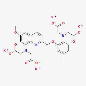 Chemical structure of Quin2
