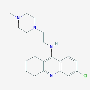 Chemical structure of Quinacrine analog 34