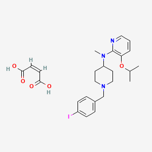 Chemical structure of RBI-257 Maleate