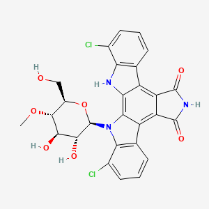 Chemical structure of Rebeccamycin