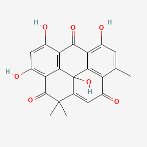 Chemical structure of Resistoflavine