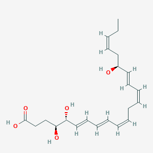 Chemical structure of Resolvin D4