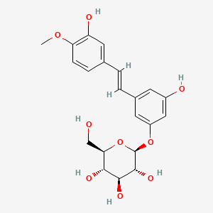 Chemical structure of Rhapontin