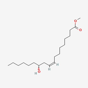 Chemical structure of Methyl Ricinoleate