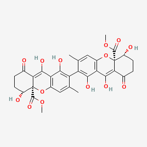 Chemical structure of Rugulotrosin A