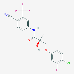 Chemical structure of S-23