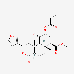 Chemical structure of Salvinorin A Propionate