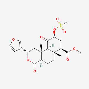 Chemical structure of Mesyl Salvinorin B