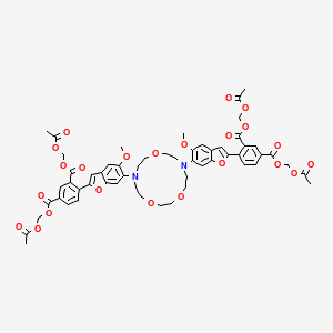 Chemical structure of SBFI AM
