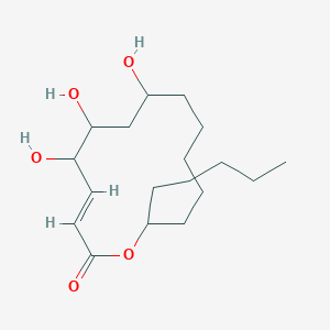 Chemical structure of SCH 725674
