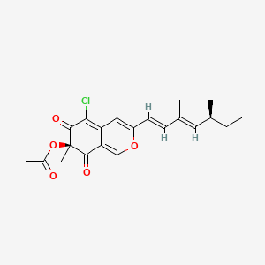 Chemical structure of Sclerotiorin