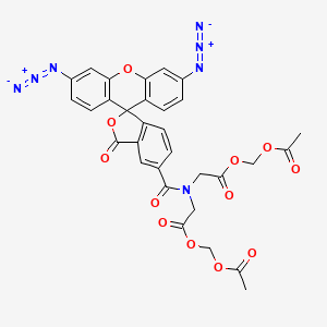 Chemical structure of SF7-AM