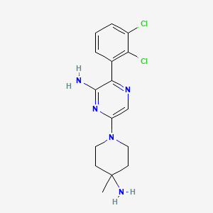 Chemical structure of SHP099