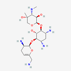 Chemical structure of Sisomicin