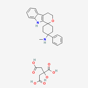 Chemical structure of Solifenacin N-Glucuronide
