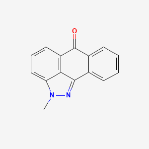 Chemical structure of SP 600125, negative control