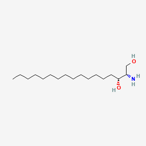Chemical structure of C17 Sphinganine