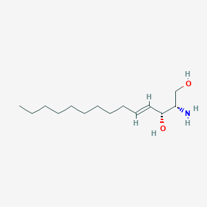 Chemical structure of C14 Sphingosine