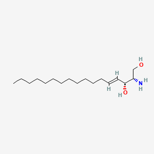 Chemical structure of C17 Sphingosine