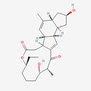 Chemical structure of Spinosyn D aglycone