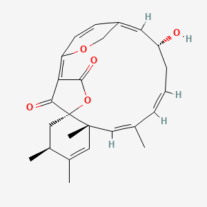 Chemical structure of Spirohexenolide A