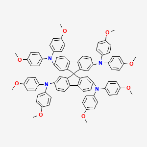 Chemical structure of Spiro-MeOTAD