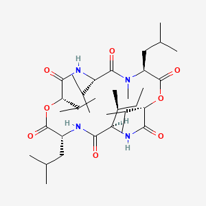 Chemical structure of Sporidesmolide II