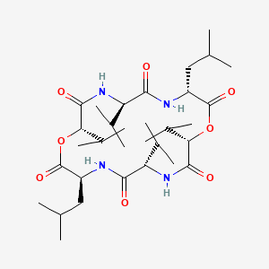 Chemical structure of Sporidesmolide III