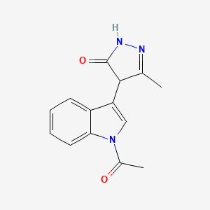 Chemical structure of StA-IFN-1