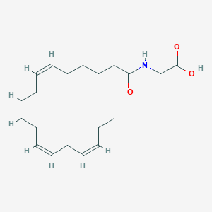 Chemical structure of Stearidonoyl Glycine