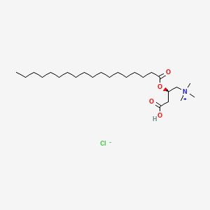 Chemical structure of Stearoyl-L-carnitine chloride